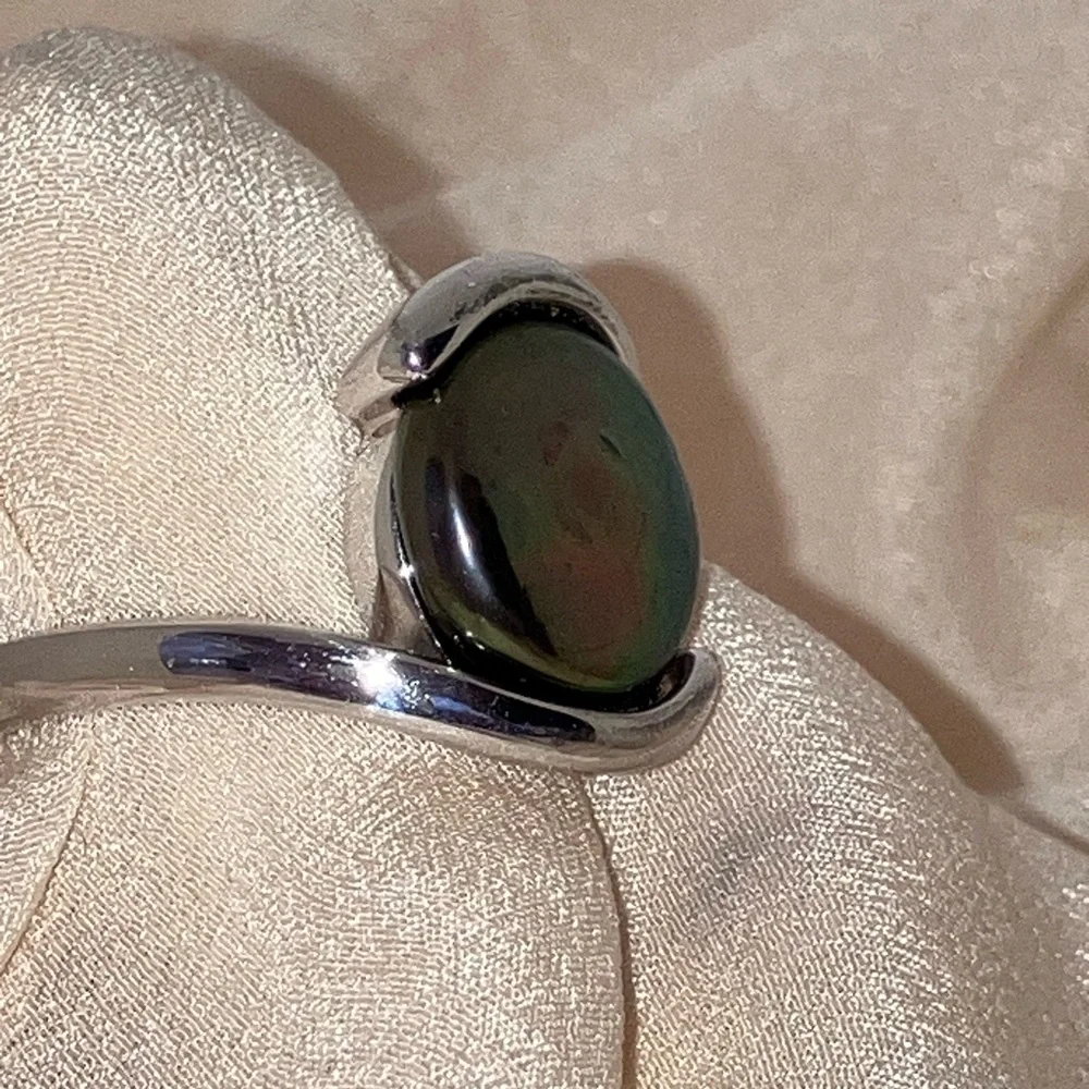 Cultured Pearl Sterling Silver Ring - Picture 3 of 8